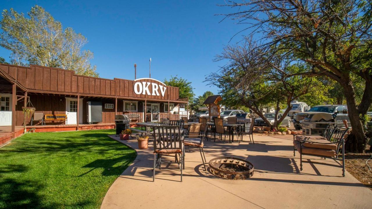 摩押 Ok Rv Park Family Tipi Ok1酒店 外观 照片